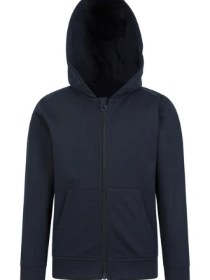 Mountain Essentials dziecięca bluza z kapturem zapinana na zamek - Grey Mountain Warehouse