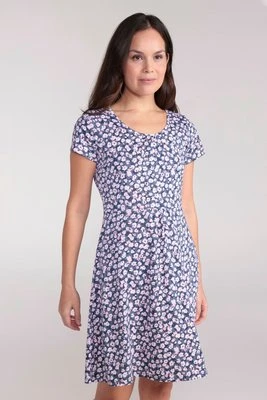 Mountain Essentials Lora damska sukienka typu skater dress - Grey Mountain Warehouse