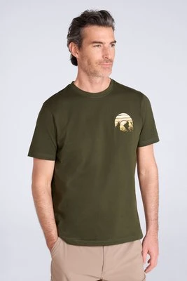 Mountain Peak — męska koszulka z nadrukiem - Green Mountain Warehouse