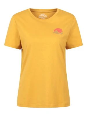 Mountain Sunset damski t-shirt z krótkim rękawem i nadrukiem Mountain Warehouse
