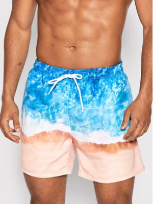 Mr. GUGU & Miss GO Szorty kąpielowe Ocean Kolorowy Regular Fit