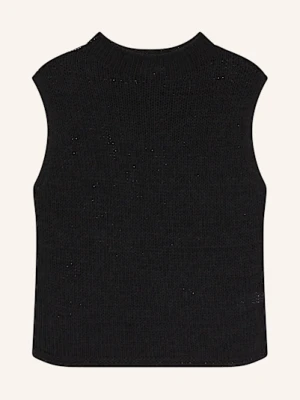 Mrs & Hugs Bezrękawnik schwarz