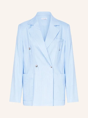 Mrs & Hugs Blezer Z Dodatkiem Lnu blau