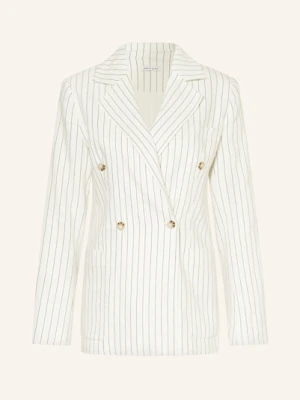 Mrs & Hugs Blezer Z Dodatkiem Lnu weiss