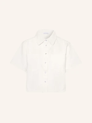 Mrs & Hugs Bluzka Jeansowa weiss