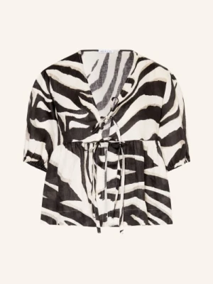 Mrs & Hugs Bluzka Lniana weiss