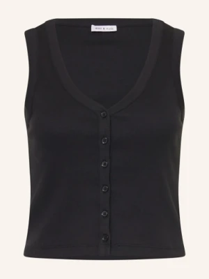 Mrs & Hugs Bluzka Z Dżerseju schwarz