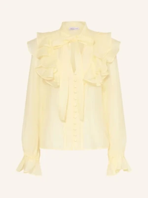 Mrs & Hugs Bluzka Z Falbanami gelb