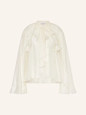 Mrs & Hugs Bluzka Z Wolantami beige