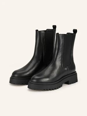 Mrs & Hugs Botki Chelsea schwarz