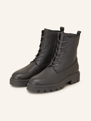 Mrs & Hugs Botki Sznurowane grau