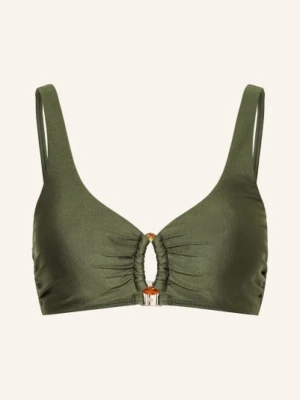 Mrs & Hugs Bralette Bikini Top gruen