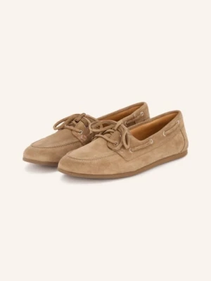 Mrs & Hugs Buty Żeglarskie beige