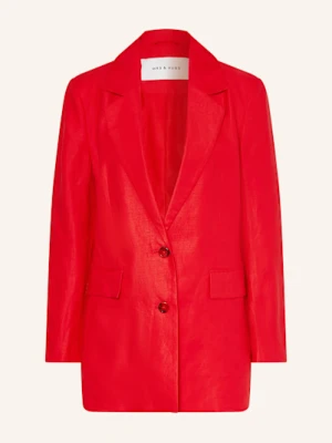 Mrs & Hugs Długi Blezer rot