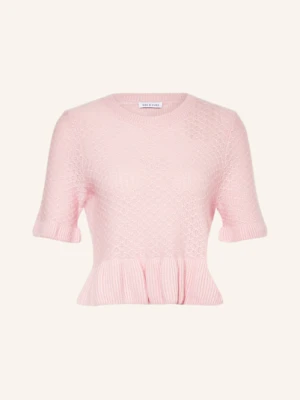 Mrs & Hugs Dzianinowa Koszulka Z Kaszmiru rosa