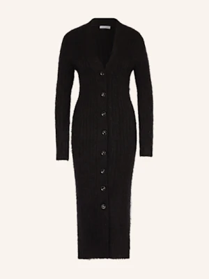 Mrs & Hugs Dzianinowa Sukienka Z Dodatkiem Alpaki schwarz