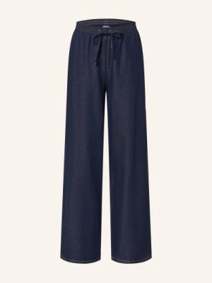 Mrs & Hugs Dżinsy Z Szerokimi Nogawkami blau