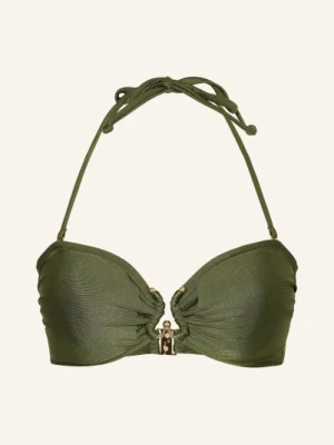 Mrs & Hugs Góra Bikini Typu Bandeau gruen