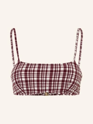 Mrs & Hugs Gorsetowy Top Bikini lila