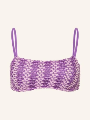 Mrs & Hugs Gorsetowy Top Bikini lila