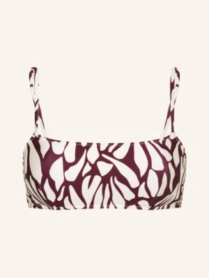 Mrs & Hugs Gorsetowy Top Bikini weiss