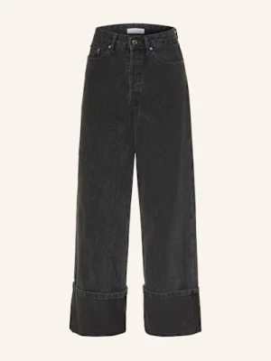 Mrs & Hugs Jeansy Straight Leg schwarz