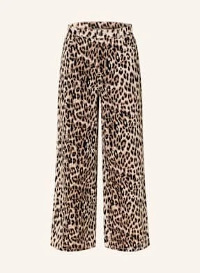 Mrs & Hugs Jeansy Wide Leg braun