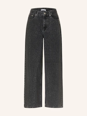 Mrs & Hugs Jeansy Z Ozdobnymi Kamykami schwarz