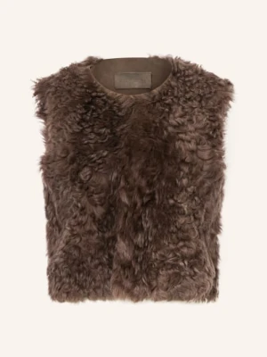 Mrs & Hugs Kamizelka braun