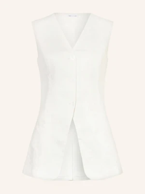 Mrs & Hugs Kamizelka Typu Blezer weiss