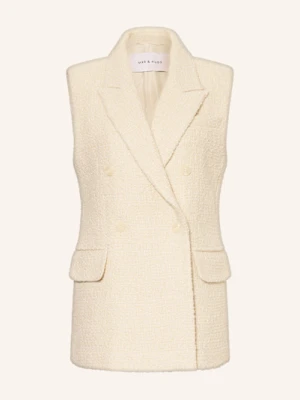 Mrs & Hugs Kamizelka Typu Blezer weiss