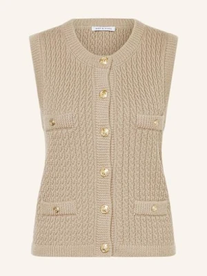 Zdjęcie produktu Mrs & Hugs Kamizelka Z Dzianiny beige