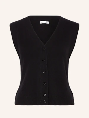 Mrs & Hugs Kamizelka Z Dzianiny Z Dodatkiem Kaszmiru schwarz