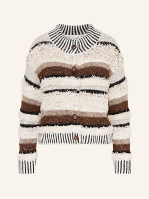 Mrs & Hugs Kardigan Z Dodatkiem Alpaki braun