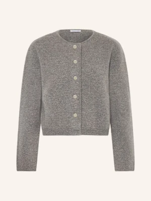 Mrs & Hugs Kardigan Z Dodatkiem Kaszmiru grau