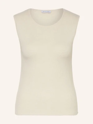 Mrs & Hugs Kardigan Z Dodatkiem Kaszmiru weiss