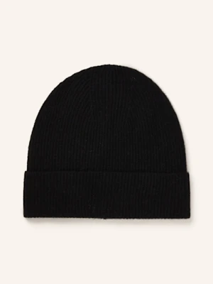 Mrs & Hugs Kaszmirowa Czapka schwarz