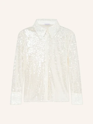 Mrs & Hugs Koszula Z Cekinami weiss