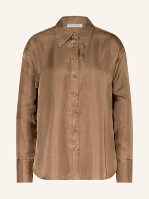 Mrs & Hugs Koszula Z Jedwabiu braun