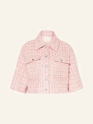 Mrs & Hugs Koszula Z Tweedu pink