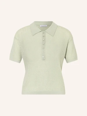 Mrs & Hugs Koszulka Polo Z Dzianiny Z Dodatkiem Kaszmiru gruen