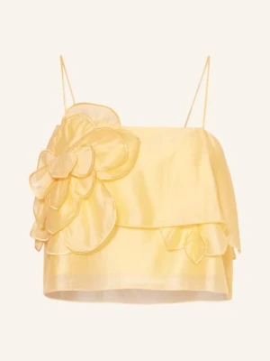 Mrs & Hugs Krótka Bluzka gelb