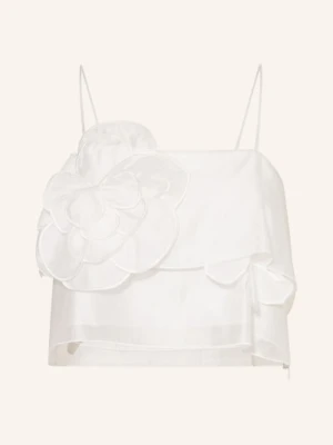 Mrs & Hugs Krótka Bluzka weiss