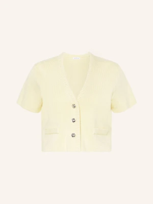 Mrs & Hugs Krótki Kardigan gelb
