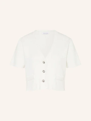 Mrs & Hugs Krótki Kardigan weiss