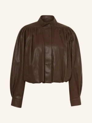 Mrs & Hugs Kurtka Imitująca Skórę braun