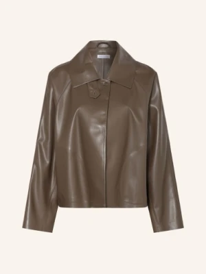 Mrs & Hugs Kurtka Imitująca Skórę braun