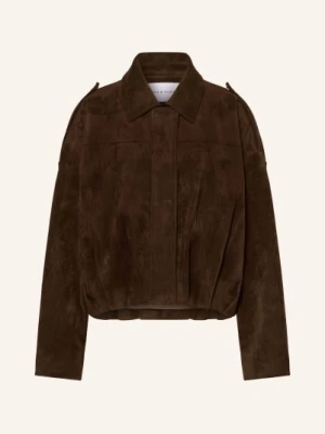 Mrs & Hugs Kurtka Imitująca Skórę braun