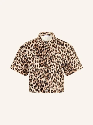 Mrs & Hugs Kurtka Jeansowa braun