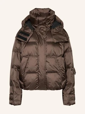 Mrs & Hugs Kurtka Narciarska braun